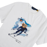 Ski Bear Tee | White