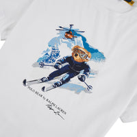 Ski Bear Tee | White