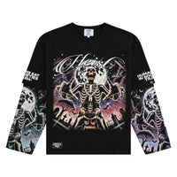 From The Grave Thermal Sleeve Tee
