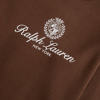 Crest Graphic Sweatshirt | Branch Brown