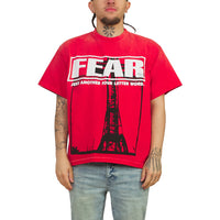 Fear Laughter Tee | Red