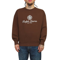 Crest Graphic Sweatshirt | Branch Brown