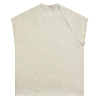 Angel Crew Sleeveless Tee | Natural Heather
