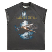 Sleeping Water Sleeveless Tee | Vintage Black