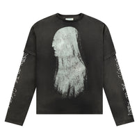 Veils L/S Tee | Vintage Black