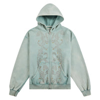 Crystal Hoodie | Teal