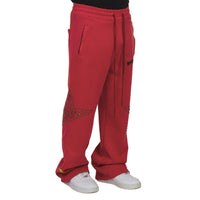 Star Studded Sweatpant | Vintage Red
