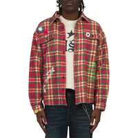 Plaid Thermal Button Down Shirt
