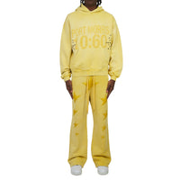 10:60 Studded Hoodie | Mellow Yellow