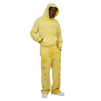 10:60 Studded Hoodie | Mellow Yellow