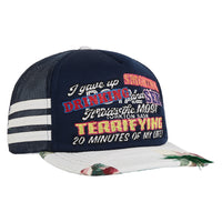 Boring Vintage Repair Hat | Red Plaid Repair