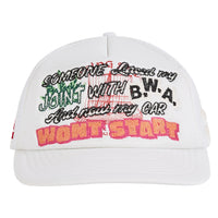 Lace Vintage Hat | White