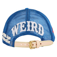 Lace Vintage Hat | Royal/White