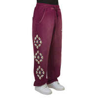 Cowrie Shell Sweatpant | Maroon