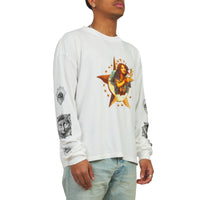 Star Girl L/S Tee | White