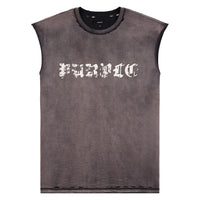 Worn Gothic Sleeveless Tee