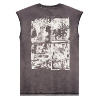Worn Gothic Sleeveless Tee