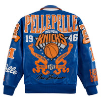NY Knicks For The City Jacket | Royal/Orange/White