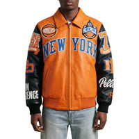 NY Knicks For The City Jacket | Orange/Black/Royal