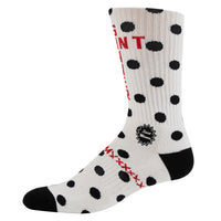 Dot Sock | White