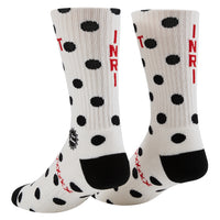 Dot Sock | White