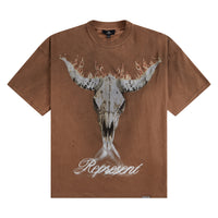 British Cowboys Tee | Dusty Brown