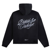British Cowboys Hoodie | Stained Black