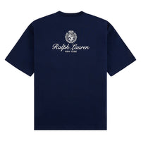 RL Crest Tee | Navy