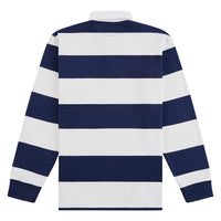 Iconic Rugby Shirt | Dark Cobalt/White