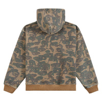 Face Camo Hoodie | Green