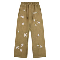 Patchwork Washed Sweatpant | Green