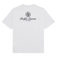 RL Crest Tee | White