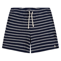 Pointelle Ribbed Short | Newport Navy/Pale Cream