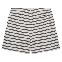 Pointelle Ribbed Short | Pale Cream/Newport Navy