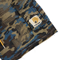 Camo Cargo Short | Blue