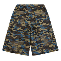 Camo Cargo Short | Blue