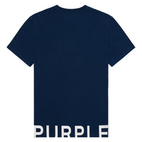 Wordmark Tee | Navy