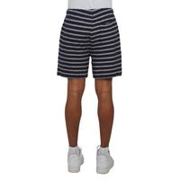 Pointelle Ribbed Short | Newport Navy/Pale Cream