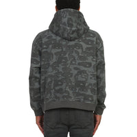 Face Camo Hoodie | Black