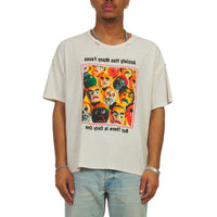 Anxiety Reversible Tee | Vintage Cream