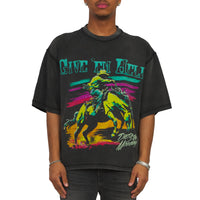 Give Em Hell Tee | Vintage Black