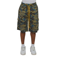 Camo Cargo Short | Blue