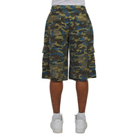 Camo Cargo Short | Blue