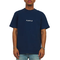 Wordmark Tee | Navy