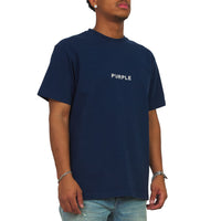 Wordmark Tee | Navy