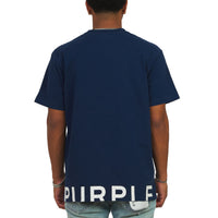 Wordmark Tee | Navy