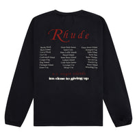 USVI Regatta Tour L/S Tee | Vintage Black/White/Red