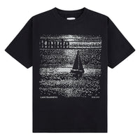 Lago Trasimeno Tee | Vintage Black/White
