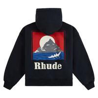 Moonlight Regatta Hoodie | Vintage Black/Red/Blue