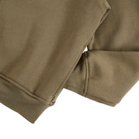 Classique Zip Up Hoodie | Moss Green/Black